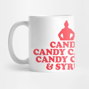 Elf Quote - Food Groups (Red) Mug